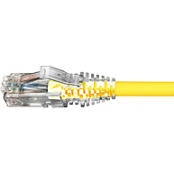 Dây Cáp Mạng CommScope NetConnect Cat6 30ft Yellow (NPC06UVDB-YL030F)