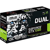 Card Màn Hình Asus Dual OC GeForce GTX 1060 6GB GDDR5 (DUAL-GTX1060-O6G)