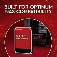 Ổ Cứng HDD 3.5" WD Red 2TB NAS SATA 5400RPM 256MB Cache (WD20EFAX)