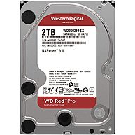 Ổ Cứng HDD 3.5" WD Red Pro 2TB NAS SATA 7200RPM 64MB Cache (WD2002FFSX)