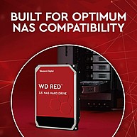 Ổ Cứng HDD 3.5" WD Red Plus 8TB NAS SATA 5400RPM 256MB Cache (WD80EFAX)