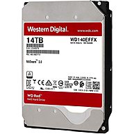 Ổ Cứng HDD 3.5" WD Red Plus 14TB NAS SATA 5400RPM 512MB Cache (WD140EFFX)