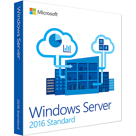 Phần Mềm Hệ Điều Hành Microsoft Windows Server Std 2016 64Bit English 1pk DSP OEI DVD 16 Core (P73-07113)