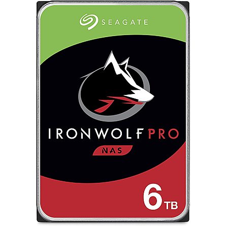 Ổ Cứng HDD 3.5" Seagate IronWolf Pro 6TB NAS SATA 7200RPM 256MB Cache (ST6000NE0023)