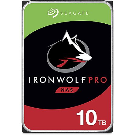 Ổ Cứng HDD 3.5" Seagate IronWolf Pro 10TB NAS SATA 7200RPM 256MB Cache (ST10000NE0004)