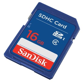 Thẻ Nhớ Sandisk 16GB SDHC Class 4 (SDSDB-016G-B35) Thẻ Nhớ Sandisk 16GB SDHC Class 4 (SDSDB-016G-B35)