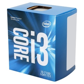 Intel® Core™ i3-7100 Processor 3MB SmartCache 3.9GHz (Socket FCLGA1151) Intel® Core™ i3-7100 Processor 3MB SmartCache 3.9GHz (Socket FCLGA1151)