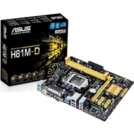 Bo Mạch Chủ Asus H81M-D (Socket LGA1150) Bo Mạch Chủ Asus H81M-D (Socket LGA1150)