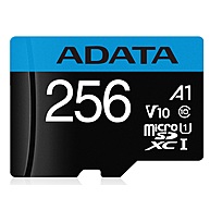 Thẻ Nhớ Adata 256GB MicroSDXC/SDHC UHS-I Class 10 (AUSDX256GUICL10A1-RA1)