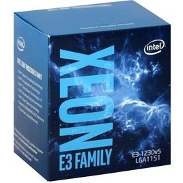 Intel® Xeon® Processor E3-1230 v5 8M Cache, 3.40 GHz (Socket LGA1151) Intel® Xeon® Processor E3-1230 v5 8M Cache, 3.40 GHz (Socket LGA1151)