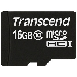 Thẻ Nhớ Transcend 16GB microSDHC Class 10 + SD Adapter (TS16GUSDHC10) Thẻ Nhớ Transcend 16GB microSDHC Class 10 + SD Adapter (TS16GUSDHC10)