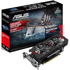 Card Màn Hình Asus AMD Radeon™ R7 360 2GB GDDR5 (R7360-OC-2GD5-V2) Card Màn Hình Asus AMD Radeon™ R7 360 2GB GDDR5 (R7360-OC-2GD5-V2)