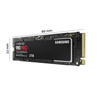 Ổ Cứng SSD SAMSUNG 980 PRO 2TB PCIe 4.0 NMVe M.2 V-NAND (MZ-V8P2T0BW)