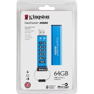 USB Máy Tính Kingston DataTraveler 2000 64GB USB 3.1 Gen 1 (DT2000/64GB)