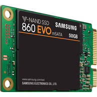 Ổ Cứng SSD SAMSUNG 860 EVO 500GB SATA mSATA 512MB Cache (MZ-M6E500BW)