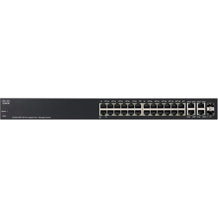 Cisco SG300-28PP 28-Port Gigabit PoE+ Managed Switch (SG300-28PP-K9-EU)