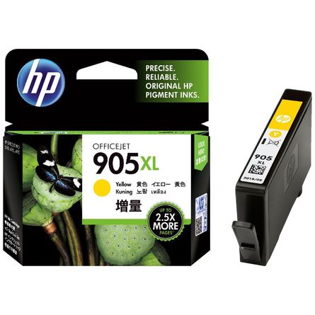 HP 905XL High Yield Yellow Original Ink Cartridge (T6M13AA)