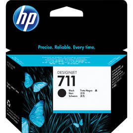 HP 711 80-ml Black Ink Cartridge (CZ133A) HP 711 80-ml Black Ink Cartridge (CZ133A)