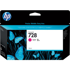 HP 728 130-ml Magenta DesignJet Ink Cartridge (F9J66A) HP 728 130-ml Magenta DesignJet Ink Cartridge (F9J66A)