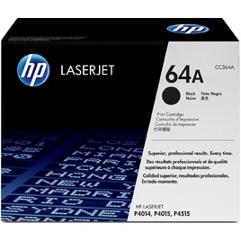 HP 64A Black Original LaserJet Toner Cartridge (CC364A) HP 64A Black Original LaserJet Toner Cartridge (CC364A)
