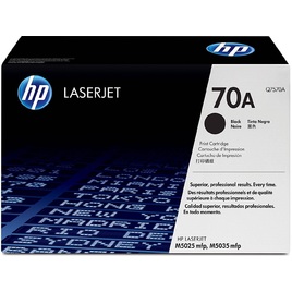HP 70A Black Original LaserJet Toner Cartridge (Q7570A) HP 70A Black Original LaserJet Toner Cartridge (Q7570A)