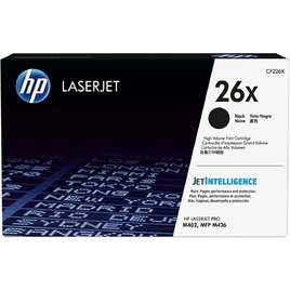 HP 26X Black Original LaserJet Toner Cartridge (CF226X) HP 26X Black Original LaserJet Toner Cartridge (CF226X)