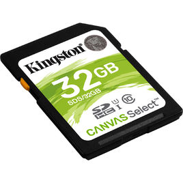 Thẻ Nhớ Kingston Canvas Select 32GB SDHC UHS-I Class 10 (SDS/32GB) Thẻ Nhớ Kingston Canvas Select 32GB SDHC UHS-I Class 10 (SDS/32GB)