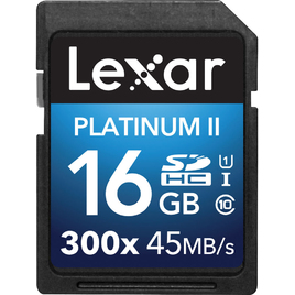 Thẻ Nhớ Lexar Platinum II 300x 16GB SDHC UHS-I Class 10 (LSD16GBBNL300) Thẻ Nhớ Lexar Platinum II 300x 16GB SDHC UHS-I Class 10 (LSD16GBBNL300)