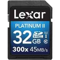 Thẻ Nhớ Lexar Platinum II 300x 32GB SDHC UHS-I Class 10 (LSD32GBBNL300)