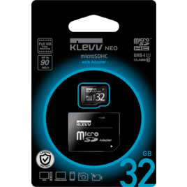 Thẻ Nhớ Essencore Klevv Neo 32GB microSDHC Class 10 UHS-I U1 + SD Adapter (U032GUC1U18-DK) Thẻ Nhớ Essencore Klevv Neo 32GB microSDHC Class 10 UHS-I U1 + SD Adapter (U032GUC1U18-DK)