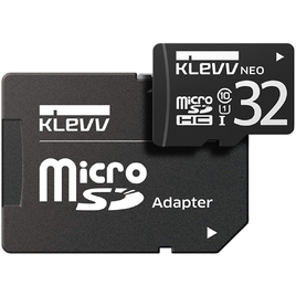 Thẻ Nhớ Essencore Klevv Neo 32GB microSDHC Class 10 UHS-I U1 + SD Adapter (U032GUC1U18-DK) Thẻ Nhớ Essencore Klevv Neo 32GB microSDHC Class 10 UHS-I U1 + SD Adapter (U032GUC1U18-DK)