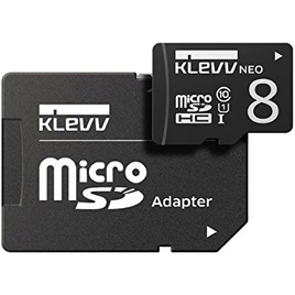 Thẻ Nhớ Essencore Klevv Neo 8GB microSDHC Class 10 UHS-I U1 + SD Adapter (U008GUC1U18-DK) Thẻ Nhớ Essencore Klevv Neo 8GB microSDHC Class 10 UHS-I U1 + SD Adapter (U008GUC1U18-DK)