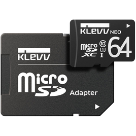 Thẻ Nhớ Essencore Klevv Neo 64GB microSDXC Class 10 UHS-I U1 + SD Adapter (U064GUC1U18-DK) Thẻ Nhớ Essencore Klevv Neo 64GB microSDXC Class 10 UHS-I U1 + SD Adapter (U064GUC1U18-DK)