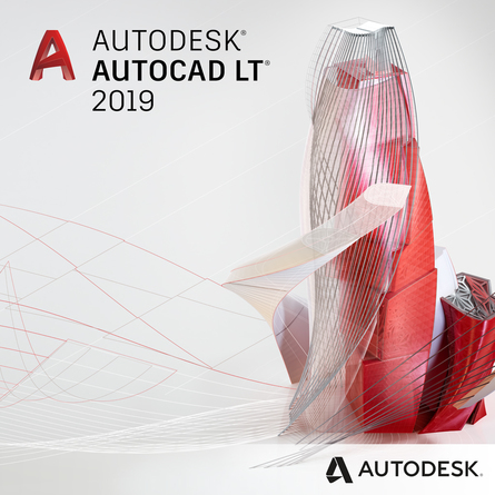 AutoDesk AutoCAD LT 2019 Commercial New Single-User ELD Annual Subscription (057K1-WW8695-T548)