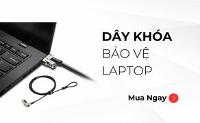 Dây khóa chống trộm laptop