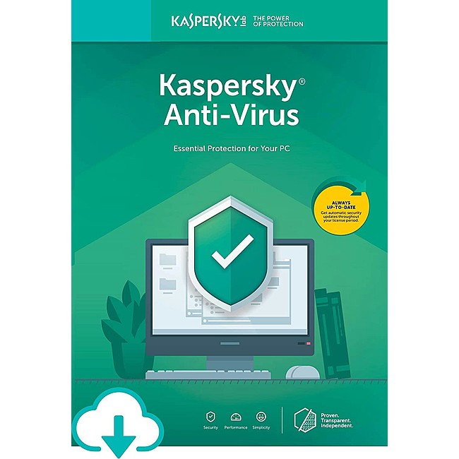 Phần Mềm Diệt Virus Kaspersky Anti-Virus (1 PC / 1 Year)