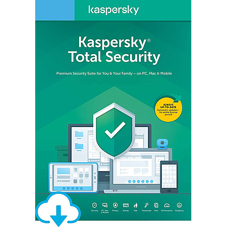 Phần Mềm Diệt Virus Kaspersky Total Security (1 Device / 1 Year)