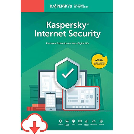 Phần Mềm Diệt Virus Kaspersky Internet Security (1 Device / 1 Year)