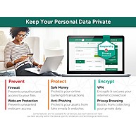 Phần Mềm Diệt Virus Kaspersky Internet Security (3 Devices / 2 Years)