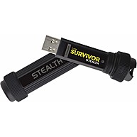 USB Máy Tính Corsair Survivor Stealth 64GB USB 3.0 (CMFSS3B-64GB)