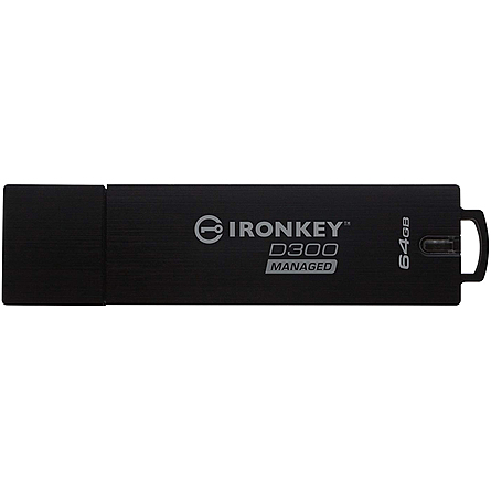 USB Máy Tính Kingston IronKey D300 64GB Managed USB 3.1 Gen 1 (IKD300M/64GB)
