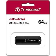 USB Máy Tính Transcend JetFlash 700 64GB USB 3.1 Gen 1 (TS64GJF700)