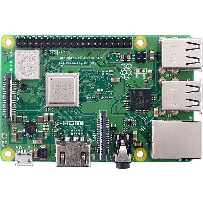 Mạch Raspberry Pi 3 Model B+ ARM Cortex-A53/1GB LPDDR2