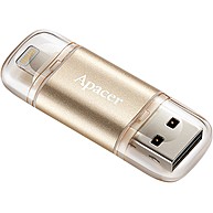 USB Máy Tính Apacer AH190 32GB USB 3.1 Gen 1 (Gold)