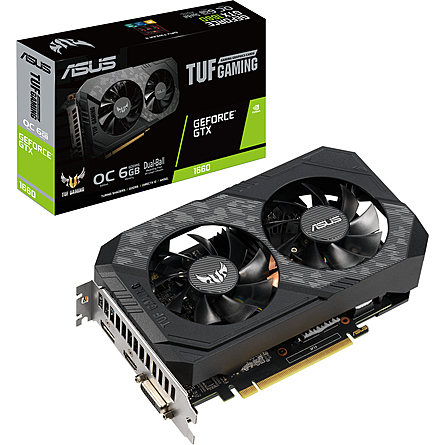 Card Màn Hình Asus TUF Gaming GeForce GTX 1660 OC Edition 6GB GDDR5 (TUF-GTX1660-O6G-GAMING)
