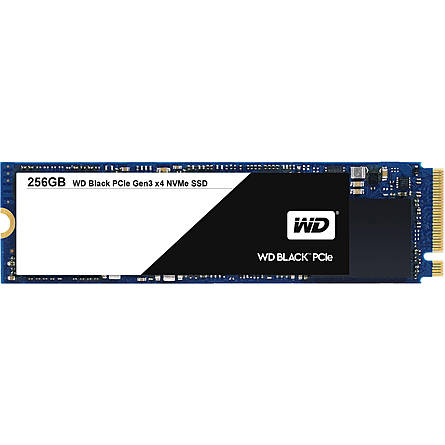 Ổ Cứng SSD WD Black 256GB NVMe M.2 PCIe Gen 3 x4 (WDS256G1X0C)