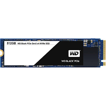 Ổ Cứng SSD WD Black 512GB NVMe M.2 PCIe Gen 3 x4 (WDS512G1X0C)