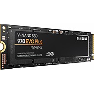 Ổ Cứng SSD SAMSUNG 970 EVO Plus 250GB NVMe M.2 PCIe Gen 3 x4 512MB Cache (MZ-V7S250BW)
