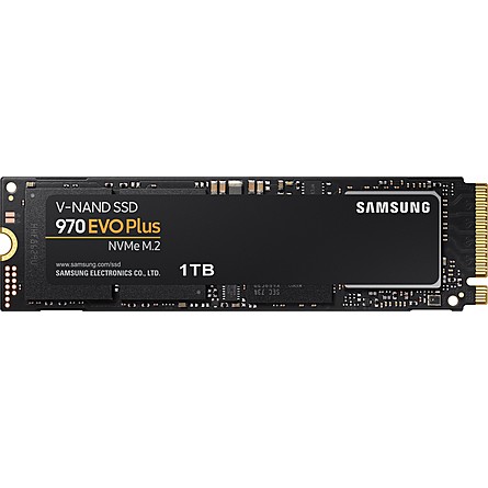 Ổ Cứng SSD SAMSUNG 970 EVO Plus 1TB NVMe M.2 PCIe Gen 3 x4 1024MB Cache (MZ-V7S1T0BW)