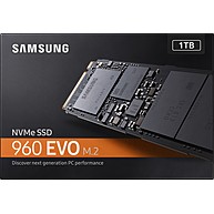 Ổ Cứng SSD SAMSUNG 960 EVO 1TB NVMe M.2 PCIe Gen 3 x4 1024MB Cache (MZ-V6E1T0BW)